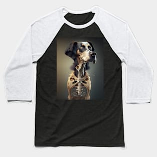 Dog skeleton Baseball T-Shirt